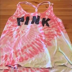 Pink tank top